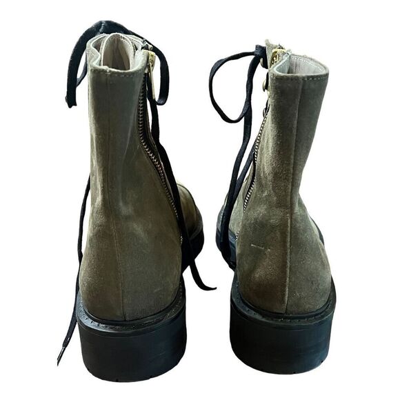 All Saints Combat Boot in Dark Olive NWOB Size 40/10 - Picture 10 of 12